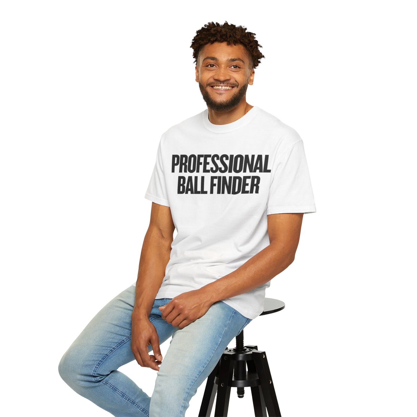 Funny Golf Unisex T-shirt - Professional Ball Finder Design