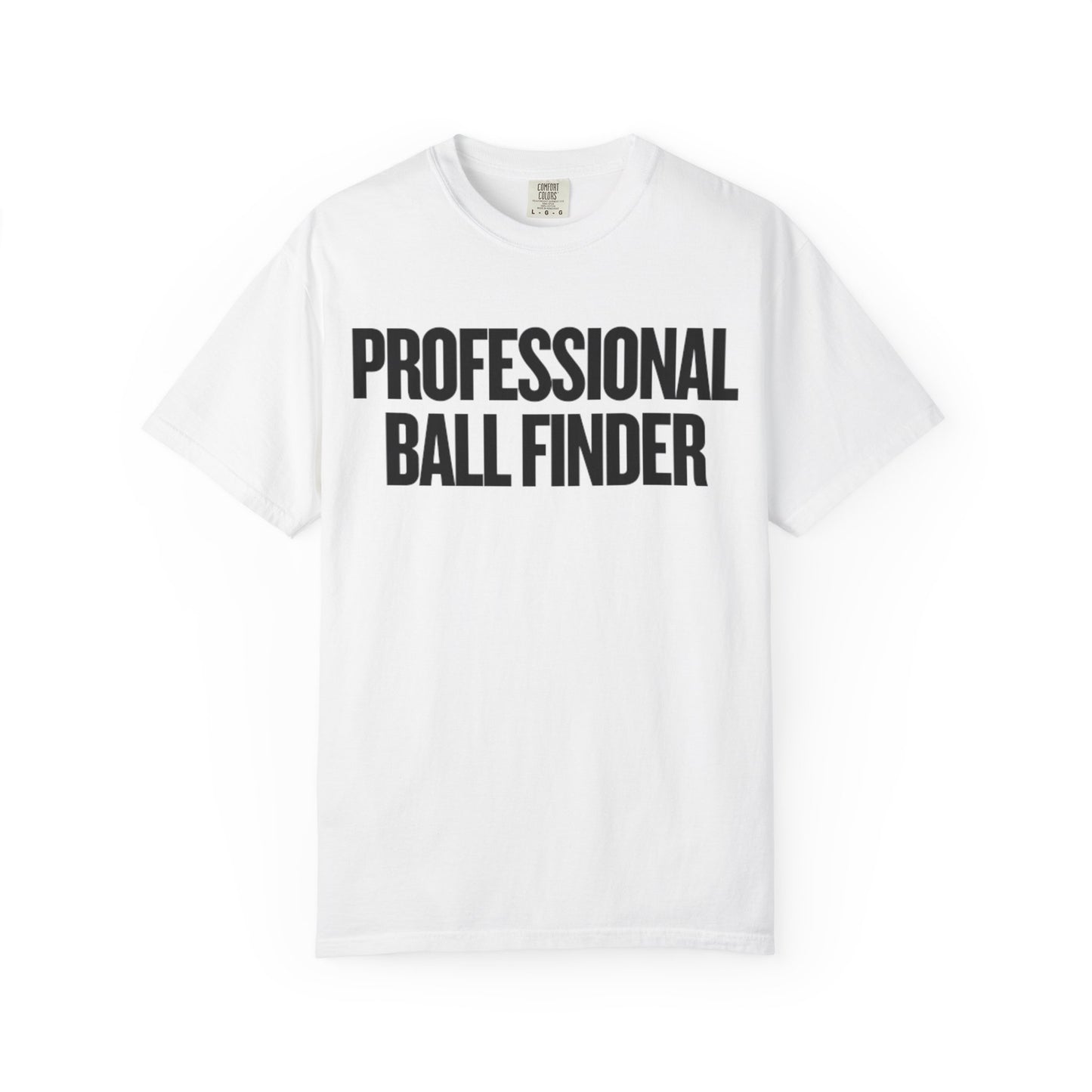 Funny Golf Unisex T-shirt - Professional Ball Finder Design