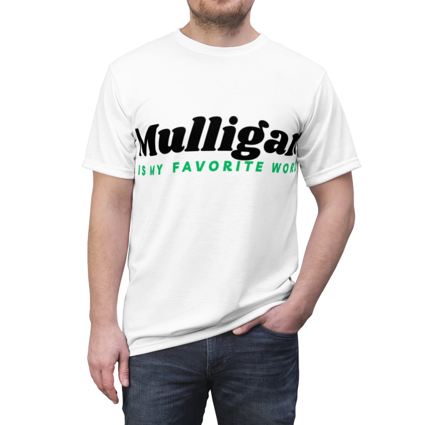 Funny Golf Tee - Mulligan Is My Favorite Word